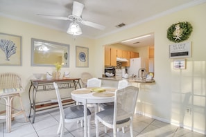Dining Area | Dishware & Flatware | 1st Floor