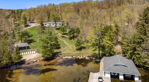 Waterfront, Boathouse &amp; Outdoor Kitchen