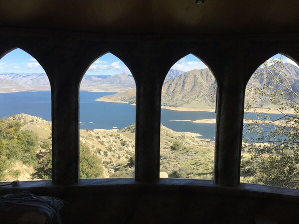 Vue depuis l’hébergement