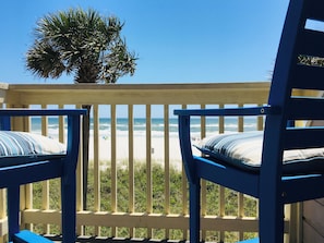 view from deck