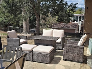 Outdoor Furniture with Fire pit