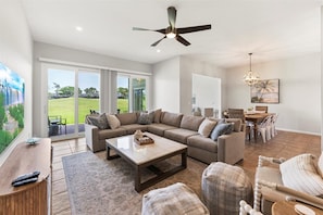 kick back, relax, and stream your favourites in this coastal haven