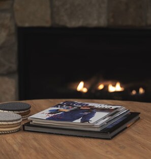 Living Room with Fireplace