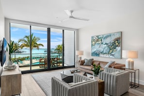 Abundance of natural light in the living area