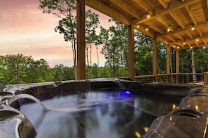 Bain à remous extérieur