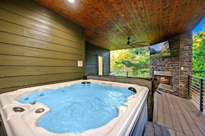 Bain à remous intérieur