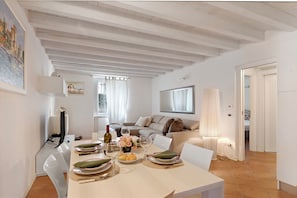 Living and dining room