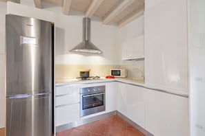 Kitchen and dining area