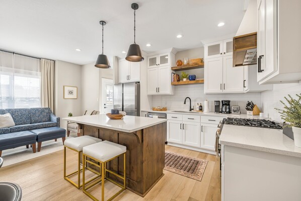 Spacious, open-concept design perfect for gathering and unwinding.