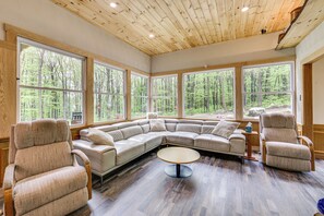 Living Room | Lower Level | Central A/C & Heating