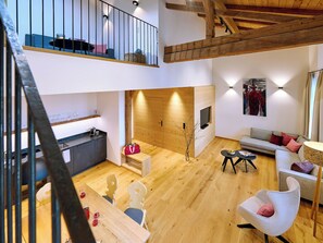 Ferienwohnung Getreidekasten-Wohnbereich