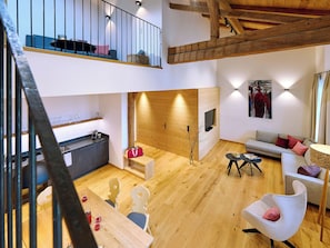 Ferienwohnung Getreidekasten-Wohnbereich