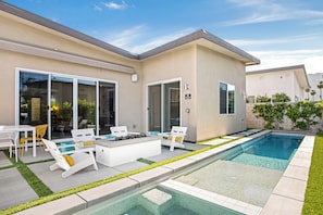 Outdoor living on the patio.