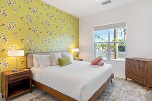 Bedroom 2 features a king bed.