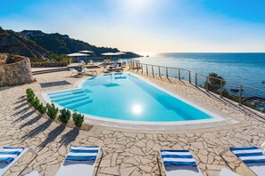 Activities, Balcony / Terrace / Patio, Building Exterior, Facilities, Pool, Spring, Summer