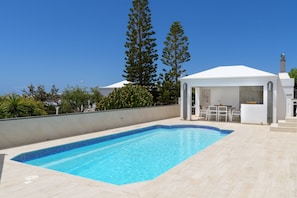 heated pool