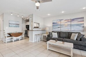 Living Room with Sofa Sleeper
