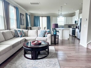 Open concept main floor