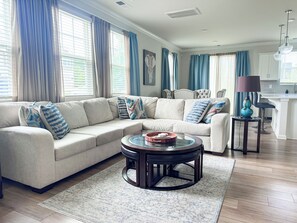 Open concept main floor