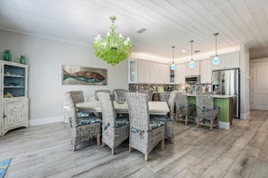 Dining Area With Lighting