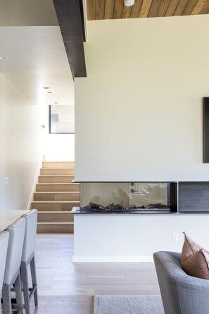 Living Room and Stairwell