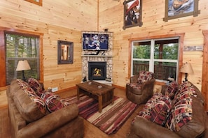 Sherwood Love To See You Again's cozy living area