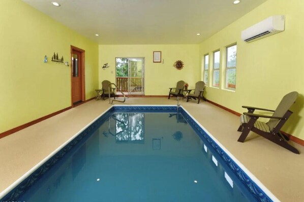 Sherwood Love To See You Again's private heated indoor pool