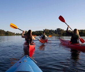 Kayak from the Kill Devil Hills Public Boat Ramp! Watch the amazing sunsets!