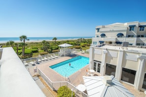View of the Pool and Ocean
