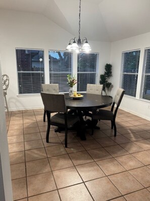 Dining area