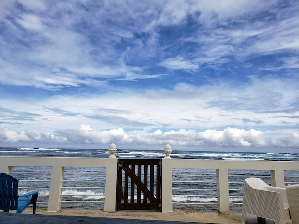 Walk to the beach!