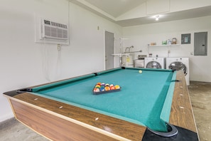 Garage | Pool Table | Washer & Dryer | Laundry Detergent Provided