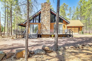 Home Exterior | 2-Story Cabin