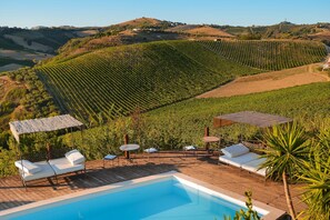 Schwimmbad des Ferienhauses