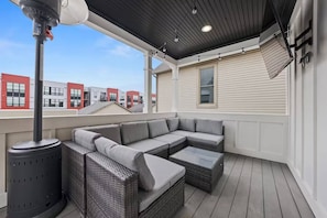 After a busy day, this living room is your perfect spot to relax and unwind