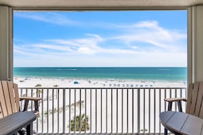 Private Balcony with Direct Beach Views