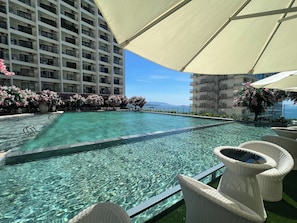 Rooftop pool
