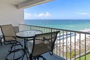 Shoreline Towers 1113 balcony