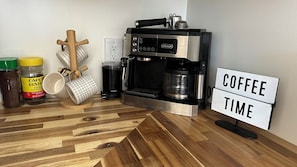 Coffee and/or coffee maker