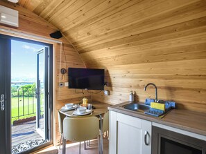 Dining Area | Sunset Holiday Pod - Coppice Farm, Church Stretton