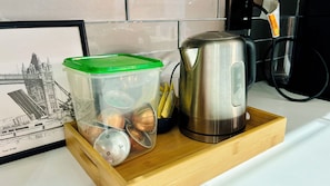 Kaffe och/eller kaffebryggare