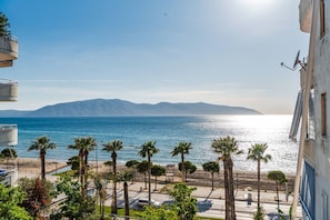 Vue sur la plage/l’océan