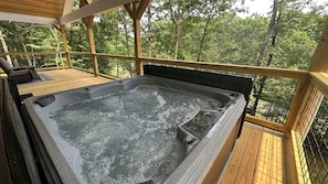 Huge Hydrotherapy Hot Tub