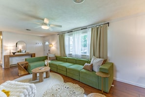 Your Gathering Spot – Perfect for Family Time or Cozy Nights In.