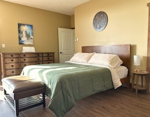 Primary Bedroom: Large Dresser for clothes.