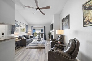 This is the main living room area of the home