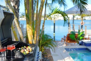 Maybe grilling poolside and oceanside?
