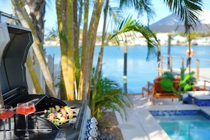 Maybe grilling poolside and oceanside?