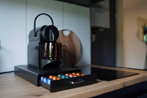 Kaffe och/eller kaffebryggare