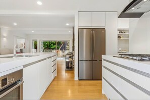 Fully equipped modern kitchen